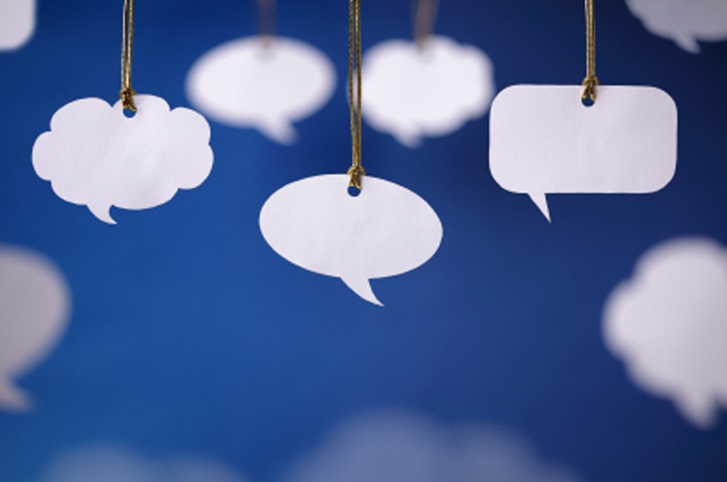 Speech bubbles